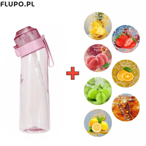 FLUPO Butelka Sportowa z 7 Smakami Wody 💦