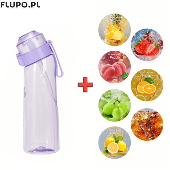 FLUPO Butelka Sportowa z 7 Smakami Wody 💦