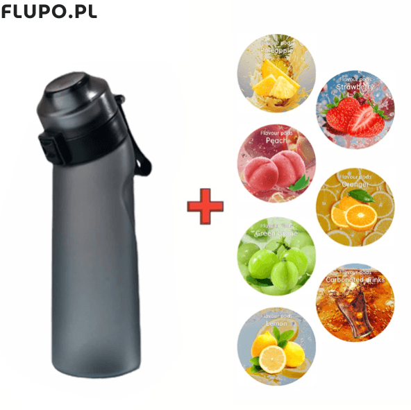 FLUPO Butelka Sportowa z 7 Smakami Wody 💦